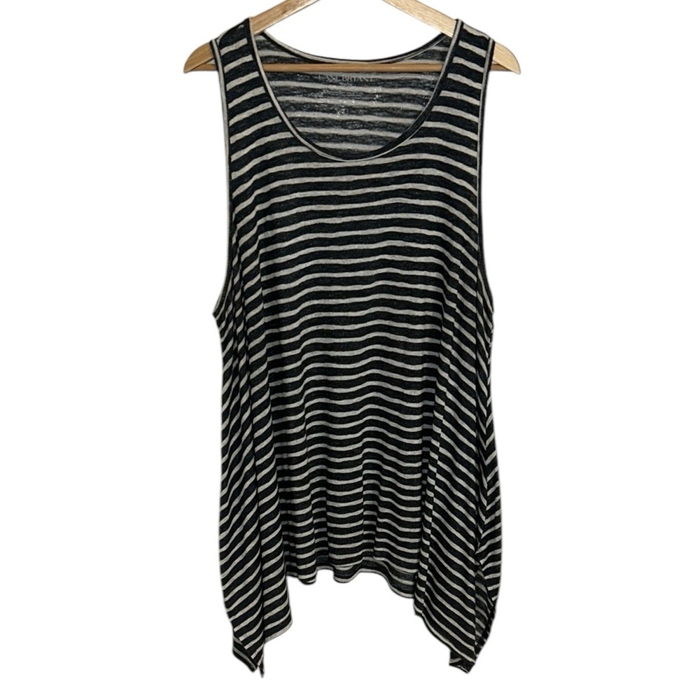 Striped Sleeveless Women's Top
